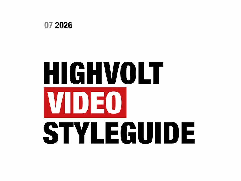 Video-Styleguide: Design & Audio Guides für Bewegtbildinhalte